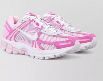 Nike textile and leather low-top sneakers