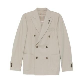 Lardini Blazers, male, Beige, XL, Blazers