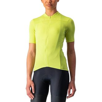 Castelli 4523042-244 Anima 4 Jersey Womens T-Shirt Bright Lime S