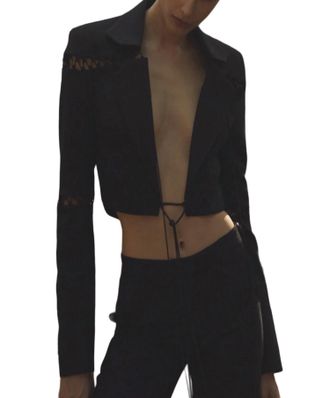Aya Muse Sycamore Blazer In Black