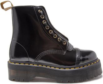 Dr. Martens Womens Dr Sinclair Vegan Boots - Black - Size UK 8