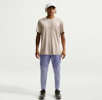 Nike Mens Stride Plus Repel Woven Running Pants in Purple | IF2020-506