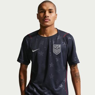 Nike USMNT 2026 Stadium Away Nike Mens Dri-FIT Soccer Replica Jersey in Blue | IB5395-475