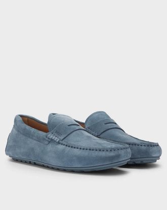 Boss Orange by Hugo Boss BOSS Orange Noel Heren Suede Rijdmokkers