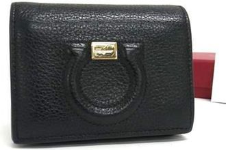 Ferragamo Leather Coin Purse/Coin Case (Pre-Owned)