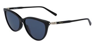 Ferragamo SF 2870S 001 Mens Sunglasses Black Size 55