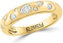 Effy Lab-Grown Diamond Stacking Ring in Gold at Nordstrom Rack, Size 7