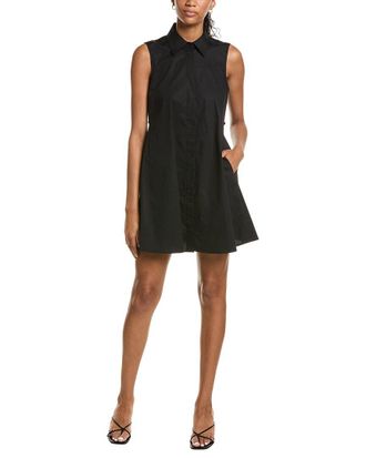 Kenneth Cole Sleeveless Trapeze Mini Dress