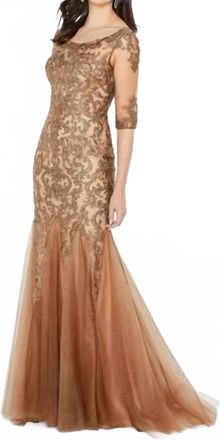 Montage by Mon Cheri Formal Dress In English Rose
