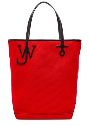 J.W.Anderson Anchor Large Canvas Tote bag - Red - One Size