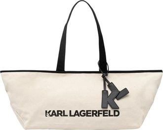 Karl Lagerfeld Mujer, Bolsos, Beige, Talla: ONE Size