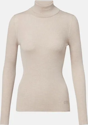Agnona Turtleneck wool, silk, and cashmere sweater