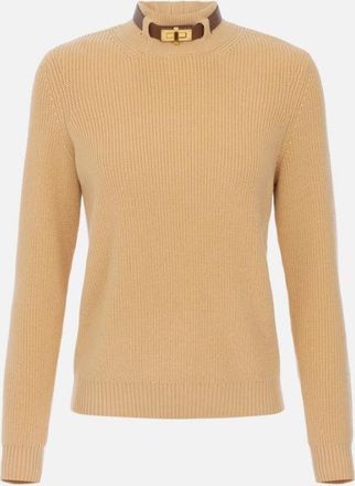 Elisabetta Franchi Jersey With Jewel Strap