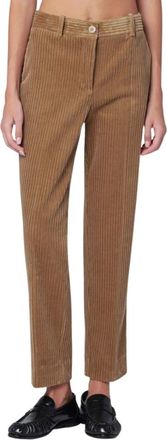 P.A.R.O.S.H. P.a.r.o.s.h., Broeken, Dames, Bruin, M, Slim Camel Broek