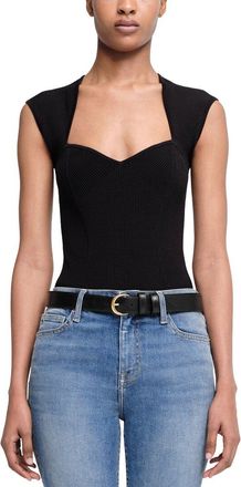 SIMKHAI Barbara Sweetheart Bodysuit