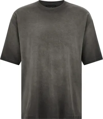 Thom Krom Tops, Heren, Grijs, M, Katoen, M TS 986 T-shirt