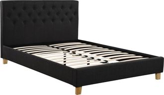Habitat et Jardin Habitat Et Jardin - Cama emmy - 140 X 190 Cm - Gris