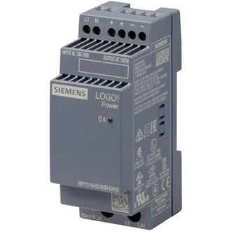 SIEMENS Fuente De Alimentaci&oacute;n Logopower, 1-f&aacute;sico Dc 5 V/3 A, 6ep33106sb000ay0