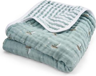 Aden + Anais Organic Dream Blanket in Sailing Seas at Nordstrom