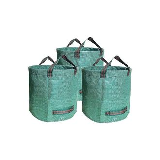 OEM L&h-cfcahl - Paquete De 3 Bolsas De 500 L Para Residuos De Jard&iacute;n - Capacidad De Carga De 50 Kg - Asas Reforzadas - Duraderas Y Reutilizables - Bolsa 