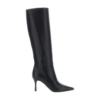 Pollini Dames, Schoenen, Zwart, Maat: 37 1/2 EU Leer