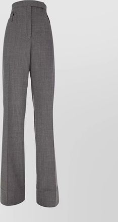 Prada high waist wide leg trousers with belt loops