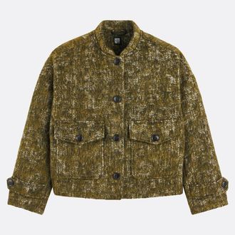 La Redoute Collections Kort, wijd jack met knoopsluiting