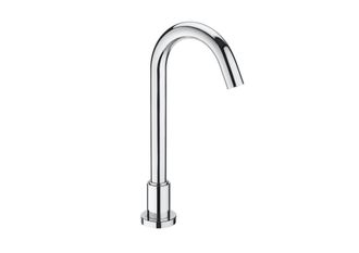 Roca Roca - Grifo Electr&oacute;nico De Ca&ntilde;o Alto Para Lavabo Con Sensor Loft Opciones: Corriente El&eacute;ctrica