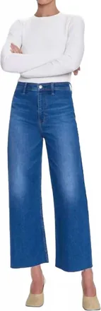 Pistola Denim Penny High Rise Wide Leg Jeans In Rooftop