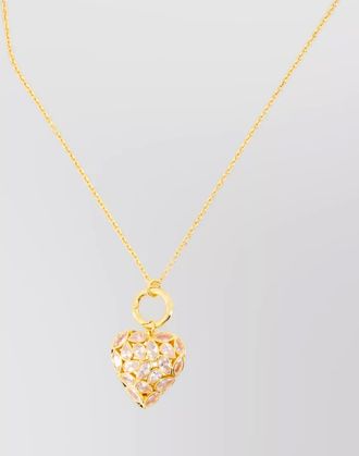 Self Portrait adjustable charm necklace