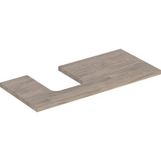 Keramag Plaque De Lavabo Geberit One, D&eacute;coupe &Agrave; Gauche, Pour Lavabo &Agrave;