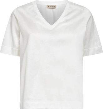Blanca Vita T-Shirts - Dames - T-shirts - Wit - XS - Tops