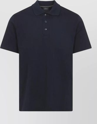 Brioni cotton short-sleeve polo shirt