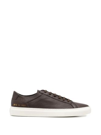 Common Projects Trainers Grained Leather Achilles Piuma