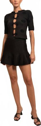 Azulu Marny Mini Skirt In Black
