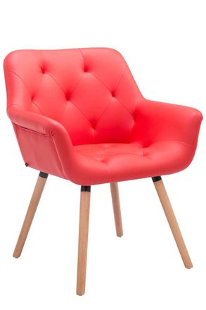 Clp Silla De Comedor Cassidy Rojo Natural