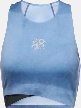 Loewe x On Performance logo crop top