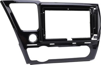 OEM Embellecedor Del Panel De Audio Para Coche De 9 Pulgadas Para Civic 2012-2015 (versi&oacute;n Estadounidense), Color Negro