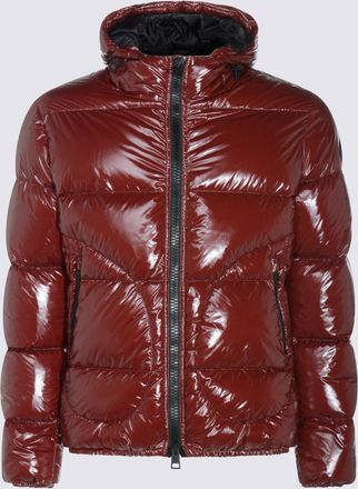 Herno Coats Blue And Green-Uomo