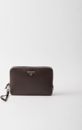 Prada Saffiano Leather Clutch