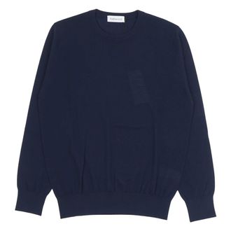 Bellwood Round-neck Knitwear - male - Bellwood - Round-neck Knitwear - Blue - L - Knitwear
