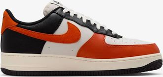 Nike Mens Air Force 1 07 Lv8 Shoes In Black Phantom Pale Ivory Vintage Coral