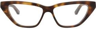 Balenciaga 52mm Cat Eye Optical Glasses in Havana Havana Transparent at Nordstrom Rack