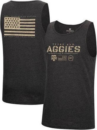 Colosseum Mens Colosseum Heathered Black Texas A&M Aggies Military Appreciation OHT Transport Tank Top in Heather Black at Nordstrom, Size Medium
