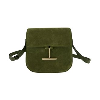 Tom Ford Dames, Tassen, Groen, Maat: ONE Size Leer