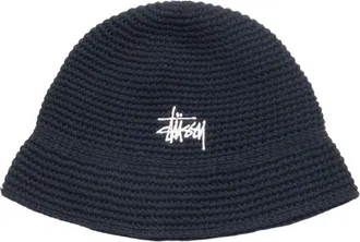 St&uuml;ssy Basic Knit Bucket Hat Black 1321261-BLAC