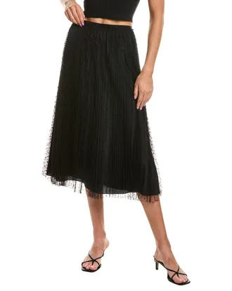 Red Valentino Red Valentino Pleated Tulle Skirt