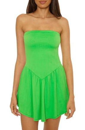 BECCA by Rebecca Virtue Palma Strapless Cover-Up Minidress in Meadow at Nordstrom Rack, Size Medium