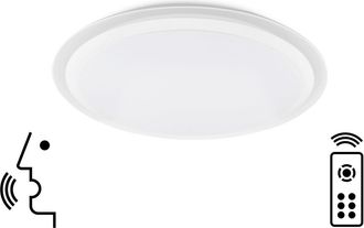Mantra Plafon Inteligente Con Iluminaci&oacute;n Led Dimable Edge Smart Mantra