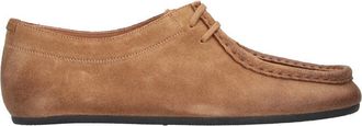 Jil Sander Brown Hood Suede Lace-Up Shoes
